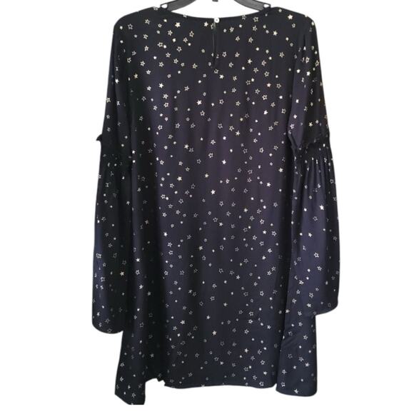 Date night NWT Knot Sisters Nixon Dress – Black Shift w/ Metallic Stars |Size S - Picture 6 of 6